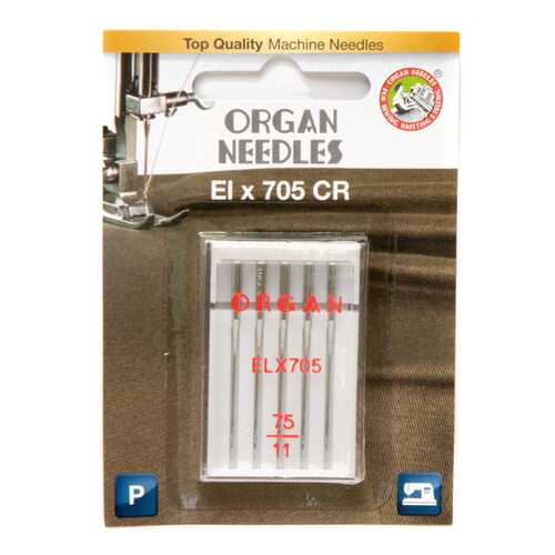 Иглы Organ ELx705 CR 5/75 Blister в Борк