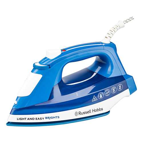 Утюг Russell Hobbs Light & Easy Brights 24830-56 White/Cyan в Борк