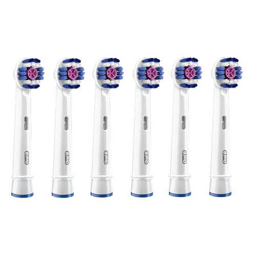 Насадка для зубной щетки Braun Oral-B EB18 3D White 4+2 шт в Борк