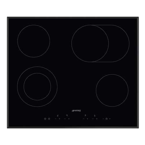Встраиваемая варочная панель электрическая Smeg SE364EMTB Black в Борк