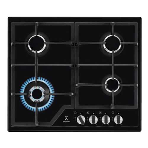 Встраиваемая варочная панель газовая Electrolux GPE 363 MB Black в Борк