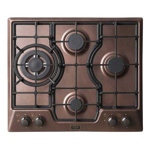 Встраиваемая варочная панель газовая Korting HG 6115 CTRC Brown в Борк