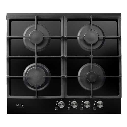 Встраиваемая варочная панель газовая Korting HGG 660 CN Black в Борк